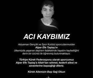 Türkiye Kürek Federasyonu, Alper Efe Taştaş’ın hayatını kaybettiğini duyurdu