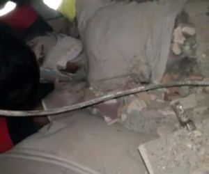  Depremin 258’inci saatinde kurtarılan Neslihan Kılınç’ın enkaz altındaki ilk görüntüsüne İHA ulaşıldı