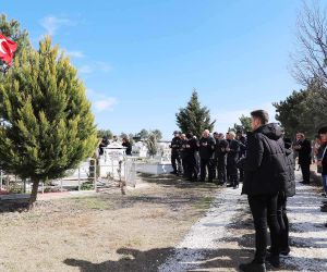 Şehit Komando Piyade Astsubay Üstçavuş Yunus İşcan mezarı başında anıldı