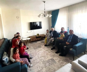 Başkan Cengiz Arslan depremzedeleri yalnız bırakmadı