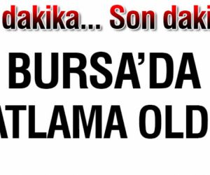 Bursa’da doğalgaz patlaması: 3 yaralı