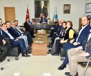 Başkan Albayrak CHP Çorlu Teşkilatı ve Atıcılık Federasyonu’nu ağırladı