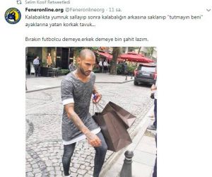 Fenerbahçeli yöneticiden olay paylaşım