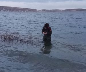 (Özel) Aygır Gölü’nde zebra midye tehlikesi