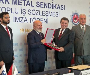 BMC - Türk Metal Sendikası toplu iş sözleşmesi imza töreni yapıldı