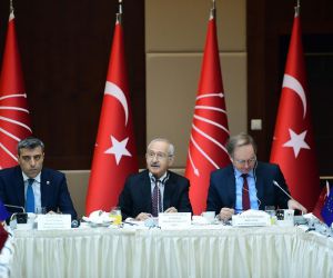 Kılıçdaroğlu, AB üyesi ülkelerin büyükelçileriyle bir araya geldi