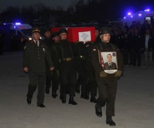Şehit Uzman Jandarma Çavuş Çakar’ın cenazesi memleketine uğurlandı