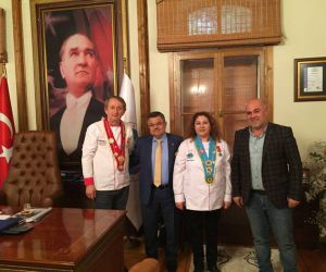 Aşçılar Federasyonu Başkan Yardımcısı Türkoğlu’ndan Başkan Yağcı’ya ziyaret