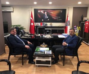 Vali Çınar, Milletvekili Çaturoğlu ile Emniyet Müdürünü ziyaret etti