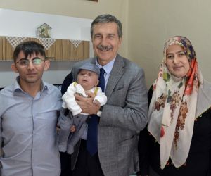 Başkan Ataç ‘Hoş Geldin Bebek’ ziyaretlerini sürdürüyor