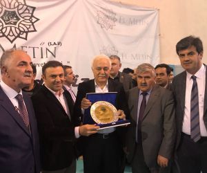 Erzurum’da Prof. Dr. Nihat Hatipoğlu izdihamı