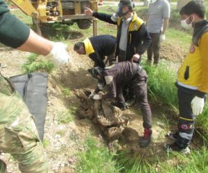 110 ÖSO askerinin toplu mezarı ortaya çıkarıldı