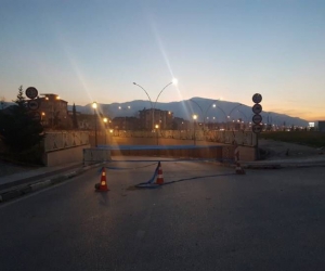 Süleymaniye Altgeçidi kapatıldı