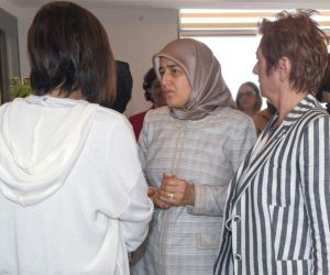 Beyhan Demirtaş, Kadınlar Günü etkinliğinde kadınlarla bir araya geldi