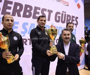 U20 Serbest Stil Erkekler Türkiye Güreş Şampiyonası sona erdi