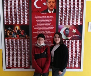 Şiir yarışmasında Yıldıray Baş ilçe bazında birinci ve Türkiye ikincisi oldu