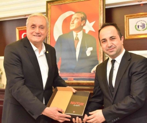 Bozüyük Ağız ve Diş Sağlığı Merkezi Başhekimi Cerrah’tan Başkan Bakkalcıoğlu’na ziyaret