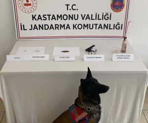 Kontrol noktasında durdurulan araçta uyuşturucu yakalandı