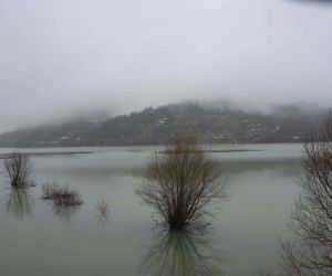 Sinop Erfelek Barajı suyu doldu taştı
