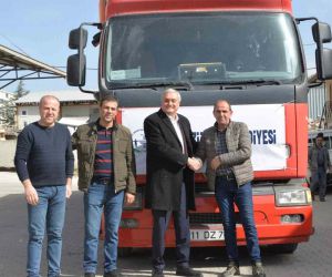 Bozüyük Belediyesi un yüklü 11’inci yardım tırı Kahramanmaraş’a yola çıktı