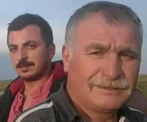 Trafik kazasında hayatını kaybeden baba, oğul toprağa verildi