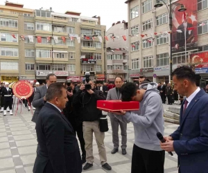 Atatürk’ün Burdur’a gelişinin 93. yılı törenle kutlandı