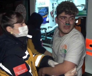 Sigara yakarken devrilen benzin bidonu alev aldı: Ağabey ile kardeşi ölümden döndü