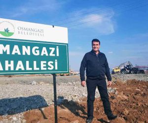 Osmangazi Belediyesi depremzedeler için konteyner şehir kurulumuna başladı