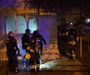 Aydın’da ev yangını panikletti