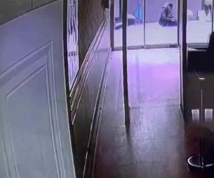 Lüks rezidansın girişindeki kadın cinayeti kamerada