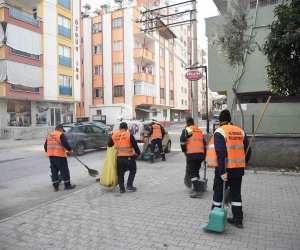 Altındağ Belediyesi’nden deprem bölgesine temizlik desteği