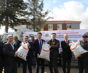 Alpu’da nohut üreticilerine yüzde 50 hibeli tohum desteği