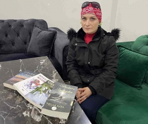 Şehit eşinden depremzedeler için duygulandıran bağış: Eşinin hayatını anlattığı kitabın gelirini depremzedelere bağışlayacak