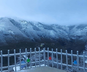 Ordu’da ilkbaharda kar sürprizi