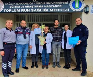 Altınordu’da sağlık çalışanlarının bayramı kutlandı