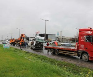 Kahramanmaraş’ta trafik kazası: 5 yaralı