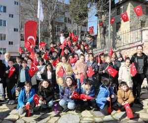 Öğrenciler Atatürk ve Milli Mücadele Anı Evi’nde bir araya geldi