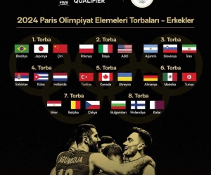 Olimpiyat elemelerinde voleybolda Türkiye’nin rakipleri yarın belli olacak
