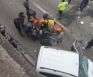 Diyarbakır’da zincirleme kazada 2 kişi öldü, 2 kişi yaralandı