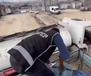 Gaziantep’te 4 bin 500 litre kaçak akaryakıt ele geçirildi