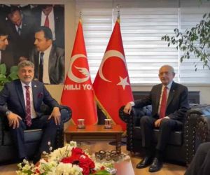 CHP Genel Başkanı Kılıçdaroğlu, Milli Yol Partisi Başkanı Çayır’ı ziyaret etti