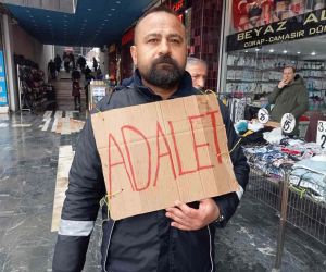 Haksız yere işten çıkarıldığını ileri süren işçi Tekirdağ’dan Ankara’ya yürüdü