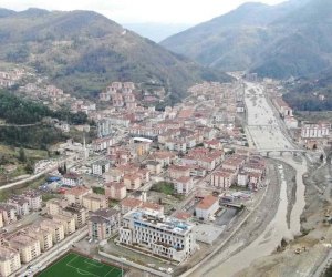Sel felaketinde yüzde 80’i hasar gören Bozkurt’ta üst yapı çalışmalarına başlanıyor