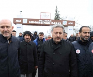 Başkan Palancıoğlu, Bakan Soylu ile Çarşıda İnceleme Yaptı