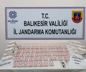 Balıkesir’de jandarmadan uyuşturucu operasyonu