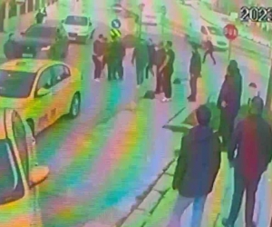 Arnavutköy’de gasp şüphelisine meydan dayağı kamerada