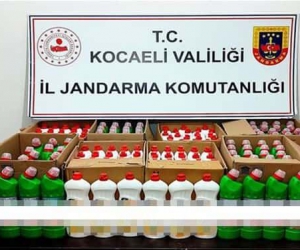 Kocaeli’de binlerce sahte deterjan ele geçirildi