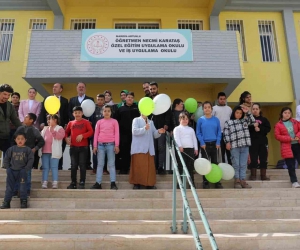 Artuklu Belediye Başkanı Tatlıdede özel gereksinimli öğrencilerle buluştu