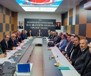 Akdağmadeni’nde seçim güvenliği toplantısı yapıldı
