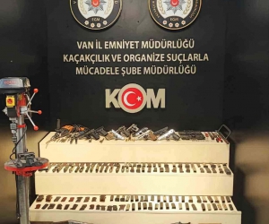 Van’da ‘Silah İmalatı ve Ticareti’ yapanlara operasyon: 2 tutuklama